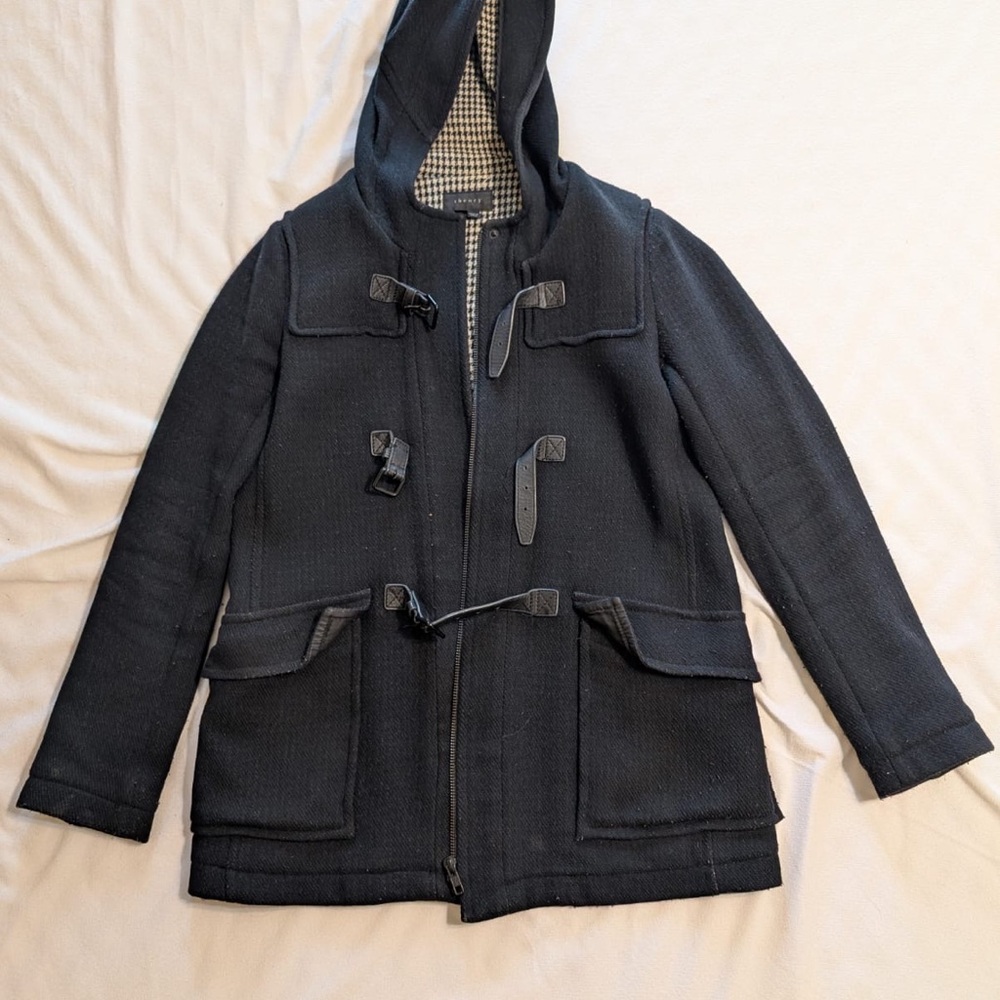 Women’s Theory Black Hooded Jacket
